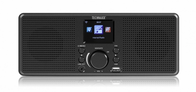 Internetni radio Technaxx sa stereo zvučnicima 2x2W i WiFi