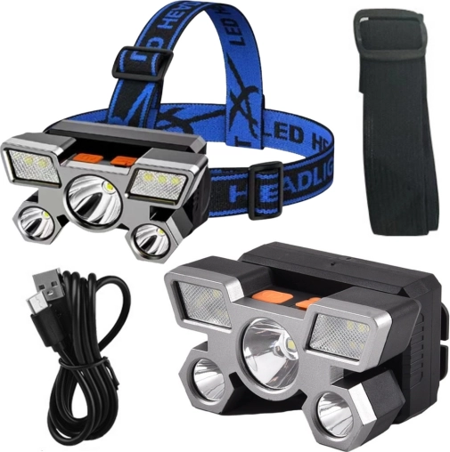 Čeona lampa LED 800 lm, 4 načina, USB punjenje, vodootporna IPX45