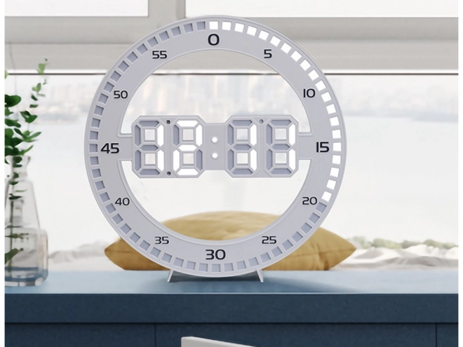 LED digitalni budilica s termometrom i alarmom