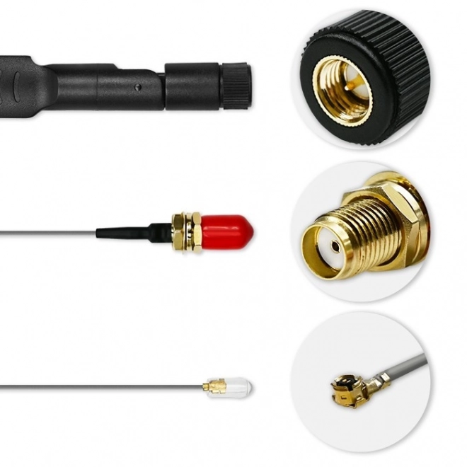 Antena 4G LTE Dual 5 dBi