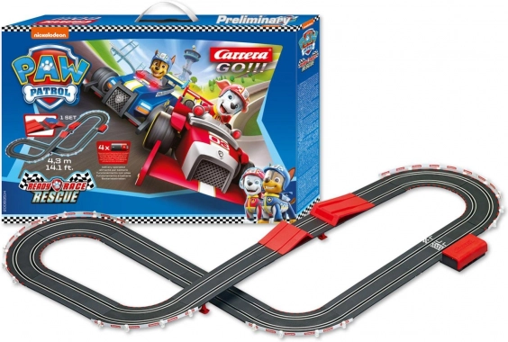Autostaza Carrera GO Psi patrola 4,3 m