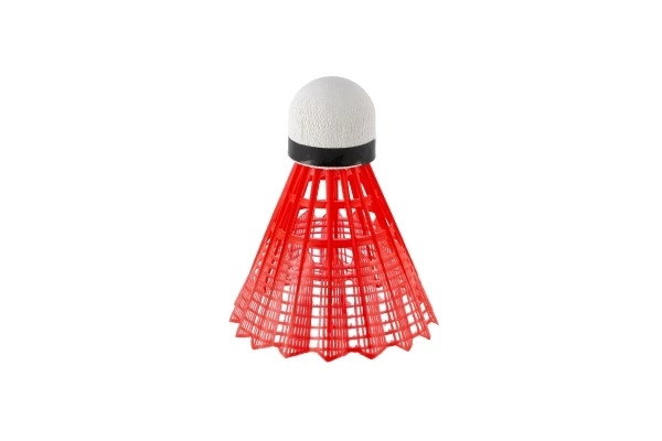 Loptice/Košarice za badminton šarene plastične 3 komada na kartici 11x21cm