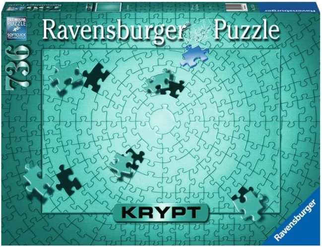 Ravensburger puzzle Krypt Metallic Mint 736 dijelova