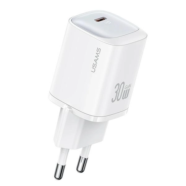 Mrežni punjač 30W GaN USB-C brzo punjenje bijela