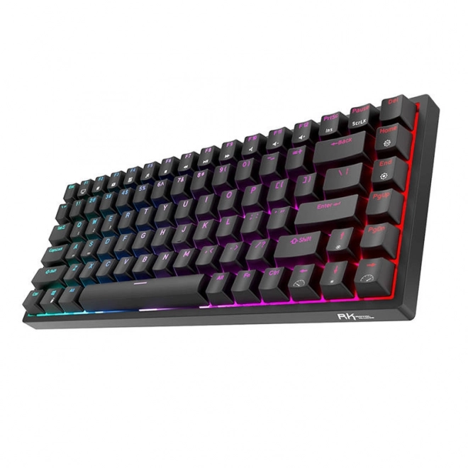 Bežična mehanička tipkovnica Royal Kludge RK84 s RGB osvjetljenjem i crvenim prekidačima