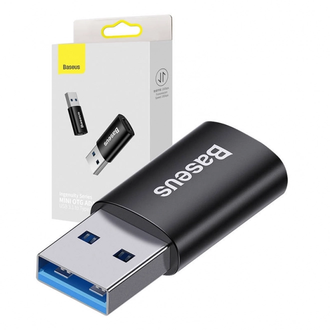 Adapter Baseus USB-A na USB-C – Crna