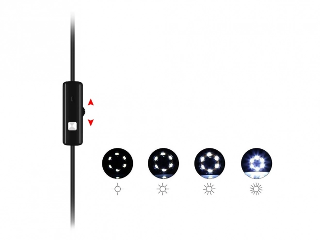 Endoskopska inspekcijska kamera android pc usb 5m led