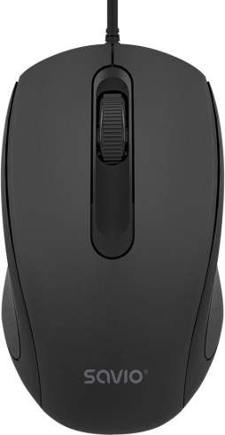 žičani optički miš Savio 1200 DPI s USB priključkom
