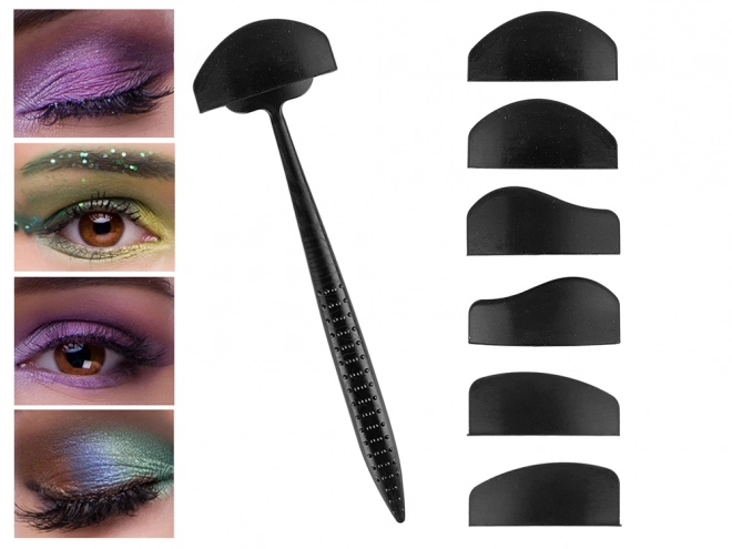 Set silikonskih šablona za eyeliner