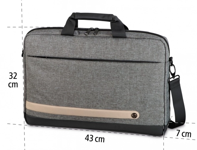 Torba za laptop 15,6 inča Terra siva