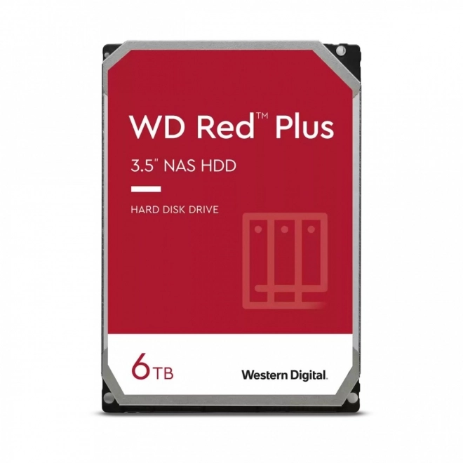 WD Red Plus 6TB Tvrdi Disk 3,5"