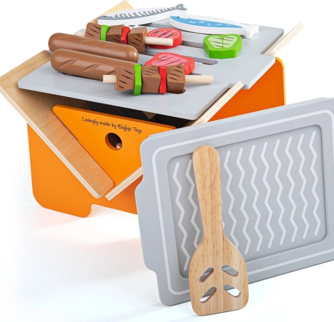 Drveni stolni roštilj Bigjigs Toys