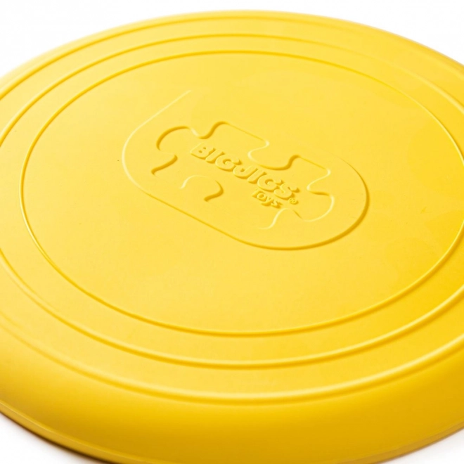 Bigjigs Toys Frisbee Žuta Medena