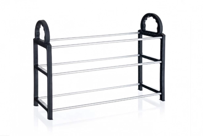 Stalak za cipele 65x17x42cm - crni