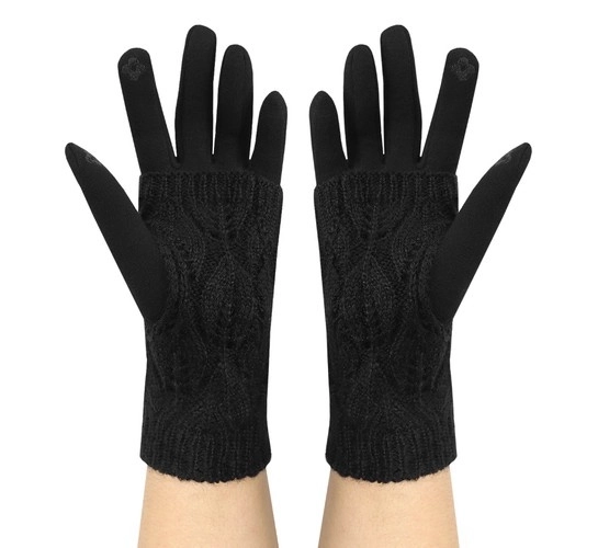 Dodirne rukavice R6413 - crne