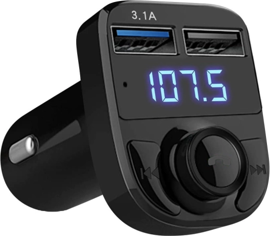 FM Bluetooth autotrasmiter i punjač 2x USB