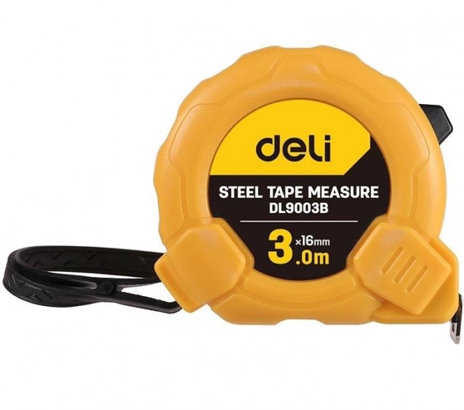 Metar 3m/16mm Deli Tools EDL9003B (Žute)
