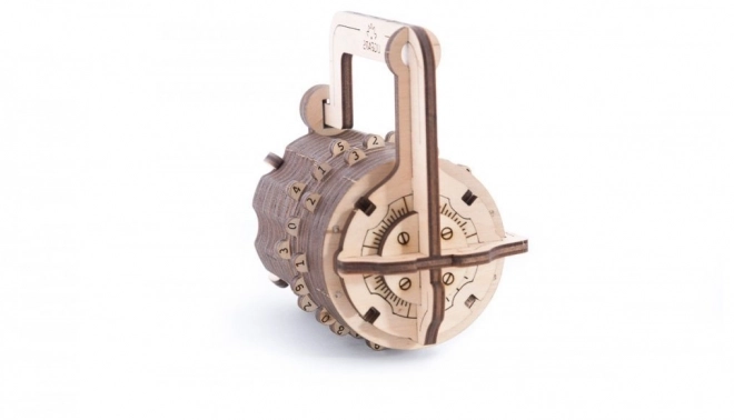 Ugears 3D puzzle - Brojčana brava 34 dijelova