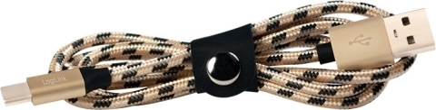 USB kabel USB-A na USB‑C 2 m, pleteni