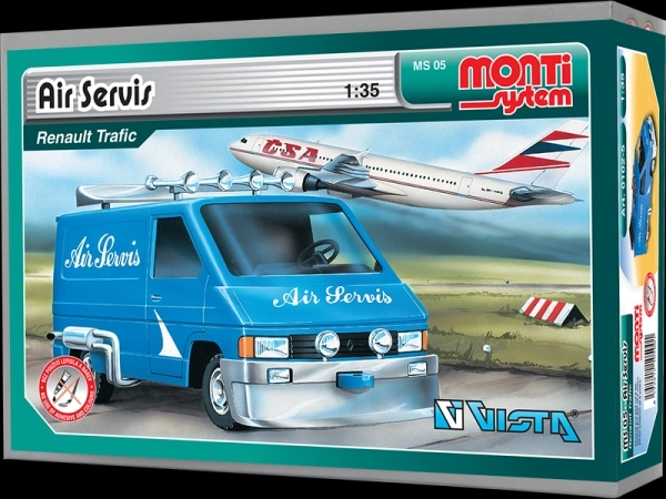 Komplet Monti Sistem MS 05 Air Servis Renault Trafic 1:35 u kutiji 22x15x6cm
