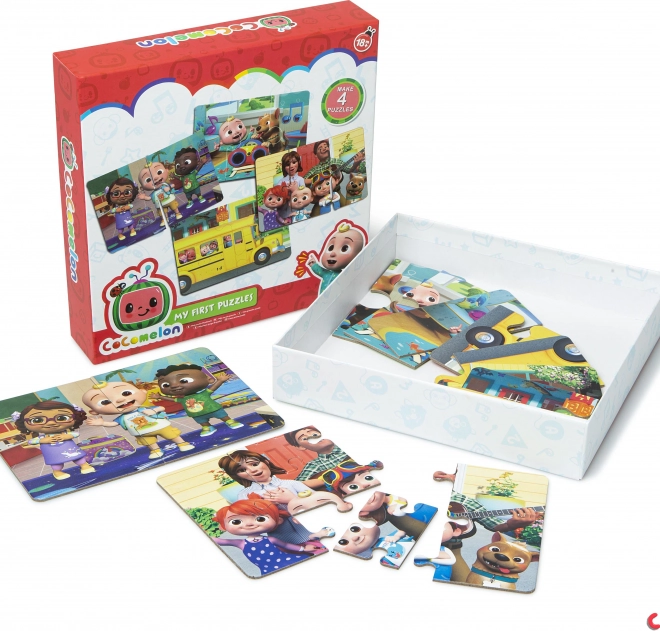 Dječje puzzle CoComelon – 4 slike po 6 dijelova
