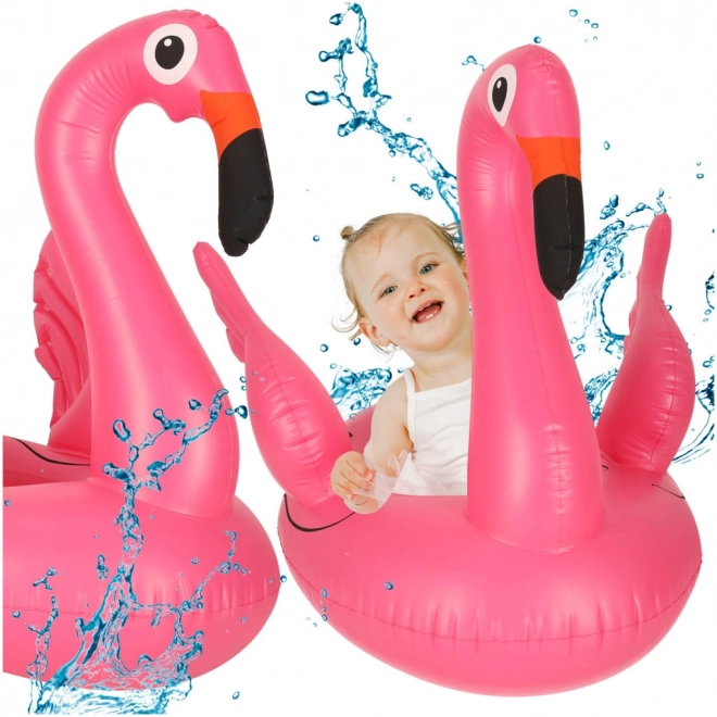 Nafukavajući dječji pontonski kolut flamingo