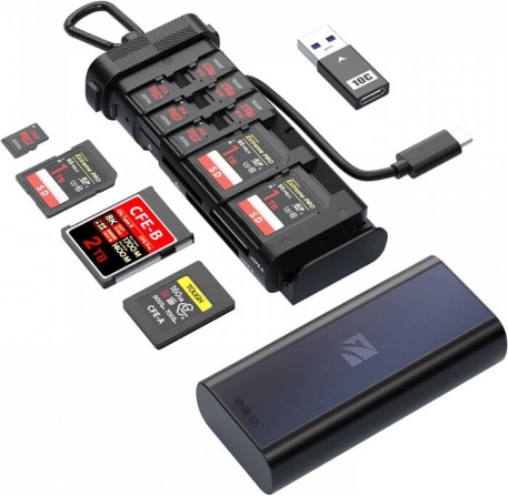 Profesionalni čitač kartica FREEWELL za CFexpress A/B, SD i microSD