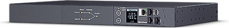 ATS PDU 1U 10 A, 2× C14, 12× C13 sa SNMP – CyberPower