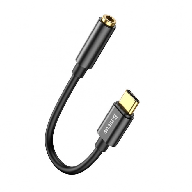 Zvučni adapter Baseus L54 USB-C mini jack 3,5 mm - crni