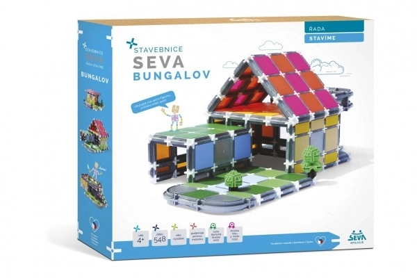 Konstruktorski set SEVA Gradimo Bungalov