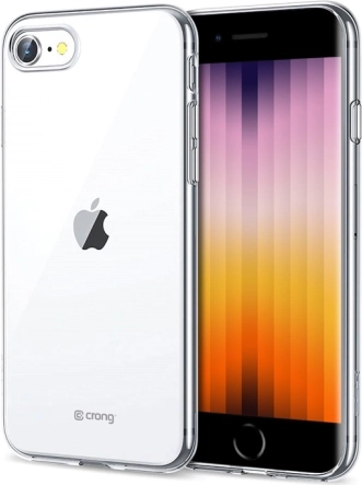 crong crystal slim prozirna maskica za iphone se (2022/2020) / 8 / 7