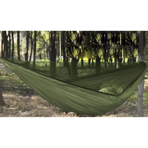 Turistička viseća mreža s mrežom protiv insekata i ceradom 260x140 cm