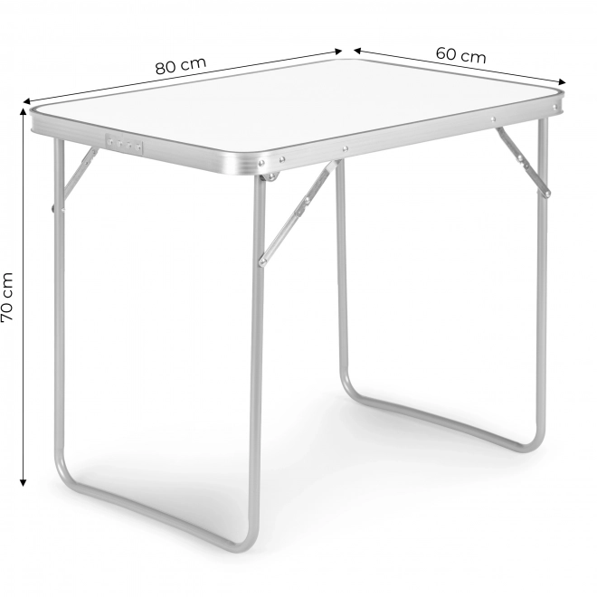 Sklopivi turistički camping stol 80x60 cm