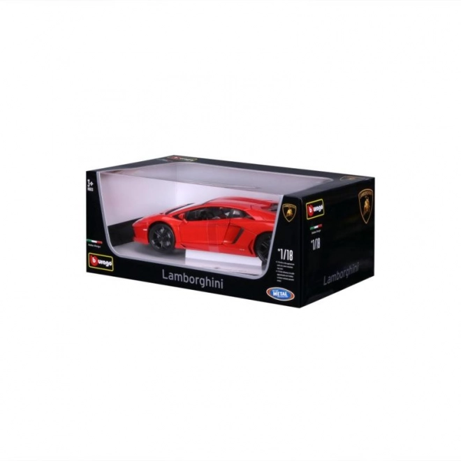 Bburago Lamborghini Aventador 1:18 narančasta 18-11033