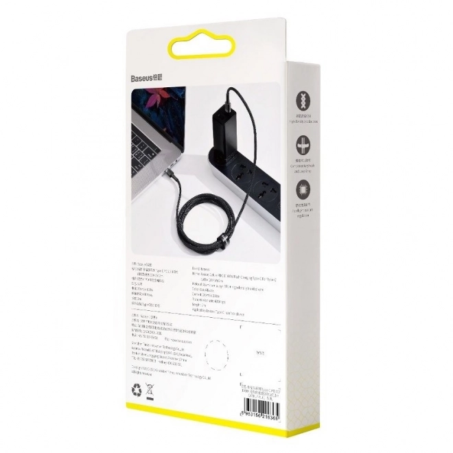 Baseus Cafule USB-C kabel s brzim punjenjem 100W