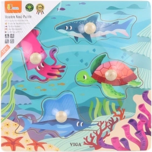 Drvene gumbić puzzle Morska životinja Viga