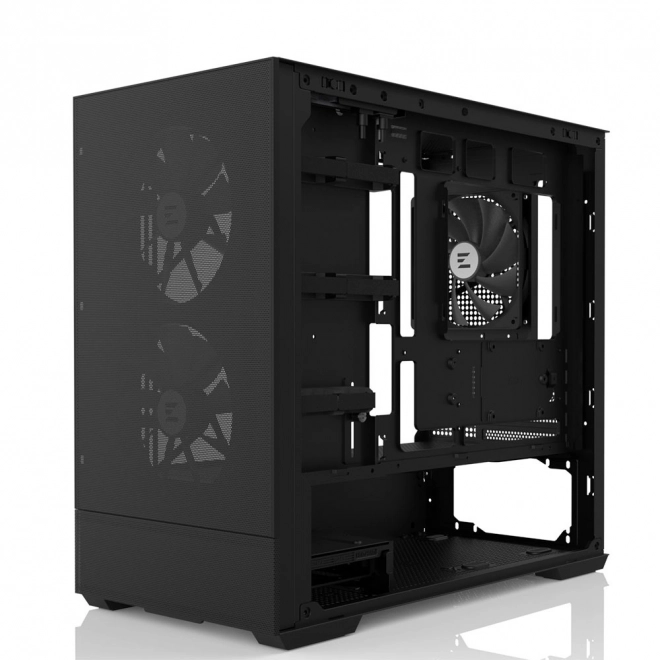 Ormar P30 Air mATX Mini Tower s ARGB ventilatorima crna