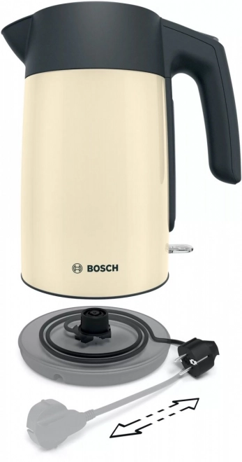 Kuhalo za vodu Bosch bež boje 1,7l