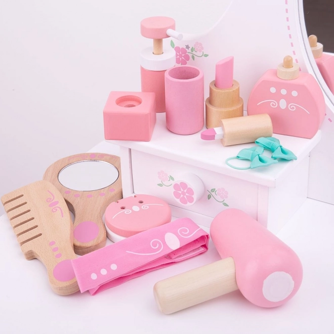 Bigjigs Toys Drvena kozmetička garnitura
