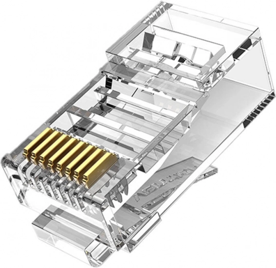 Vention modularni RJ45 konektori Cat.5e UTP, 50 kom, prozirni