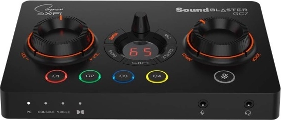Vanjska zvučna kartica CREATIVE Sound Blaster GC7 za streaming i igranje