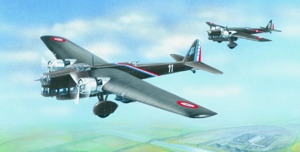 Model Amiot 143 u mjerilu 1:72
