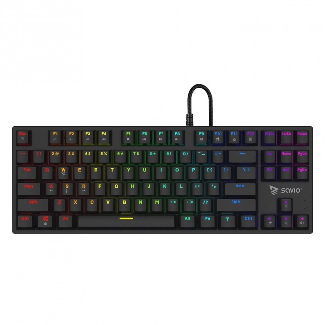 Mehanička tipkovnica Savio Tempest X2 RGB Outemu Brown