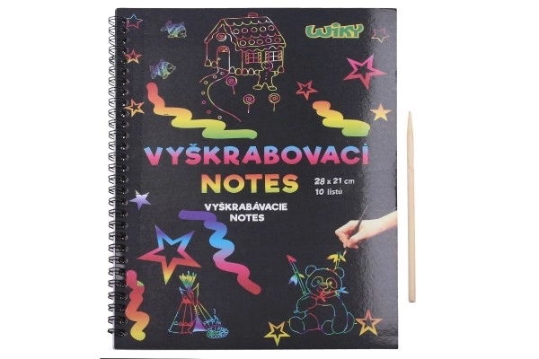 Bilješke za struganje duge, 10 listova