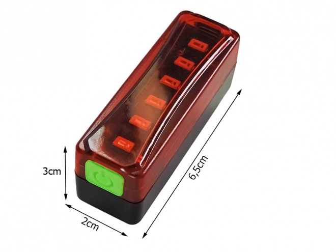 Stražnje LED Svjetlo za Bicikl USB