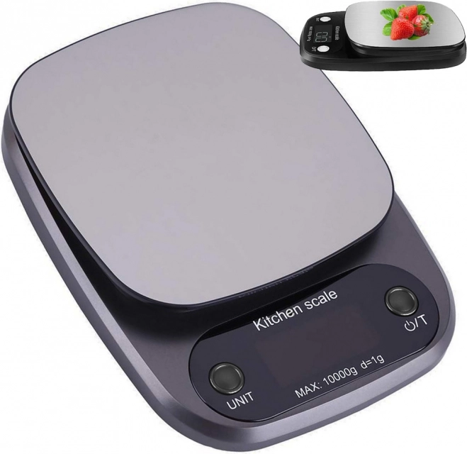Elektronička kuhinjska vaga s LCD zaslonom do 10 kg