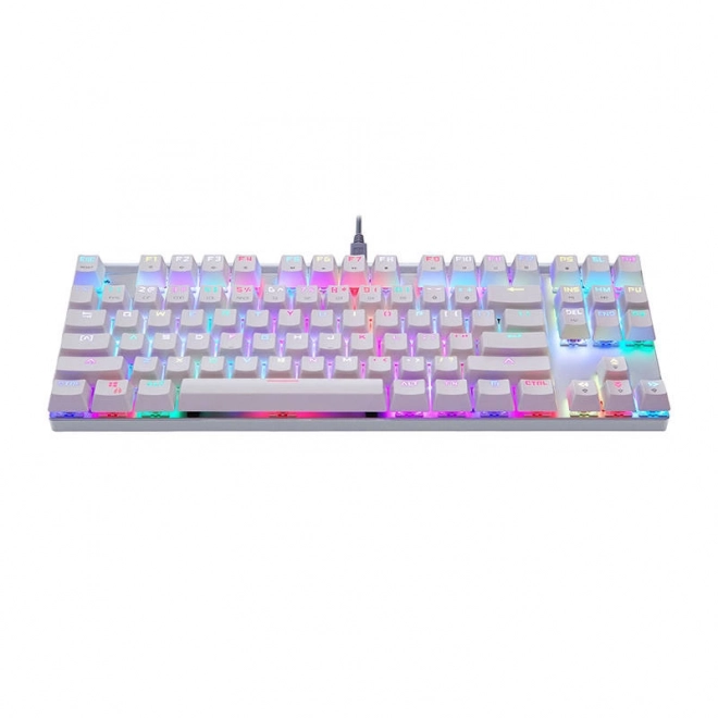 Mehanička igraća tipkovnica Motospeed CK101 RGB (bijela)