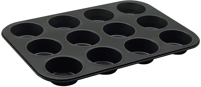 Teflonski kalup za pečenje muffina s 12 silikonskih košarica