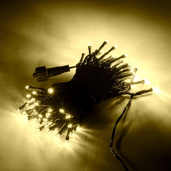 LED svjetlosni lanac 10m 100LED topla bijela