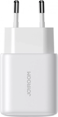Joyroom dvostruki USB-A i USB-C punjač 20W bijeli